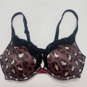 Emma Leopard/Cheetah Pushup Bra